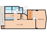 幸和マンション 1LDKの間取り