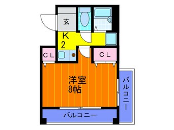 間取図 エトワール　ブリヤン