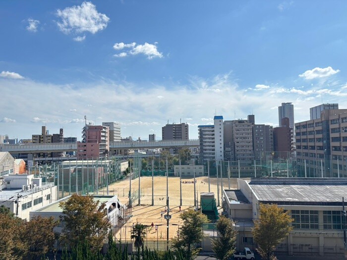 室内からの展望 ﾍﾞｲｻｲﾄﾞﾊﾟｰｸOSAKAｻｳｽﾚｼﾞﾃﾞﾝｼｽ