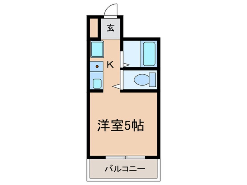 間取図 ﾗｲｵﾝｽﾞﾏﾝｼｮﾝ三宮（１２０９）