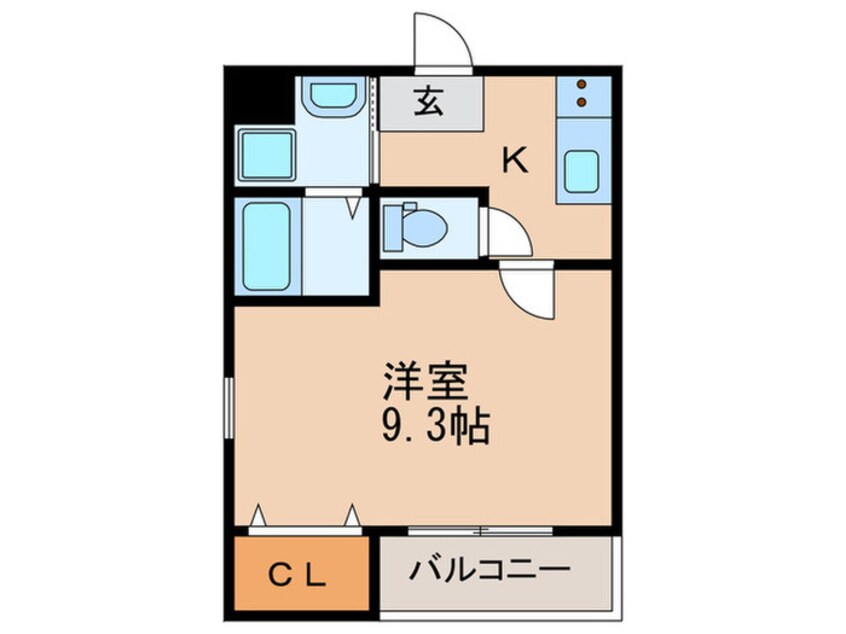 間取図 フジパレス今川Ⅴ番館