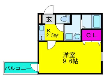 間取図 フジパレス今川Ⅴ番館