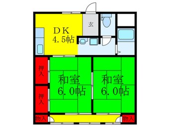 間取図 北野ビル