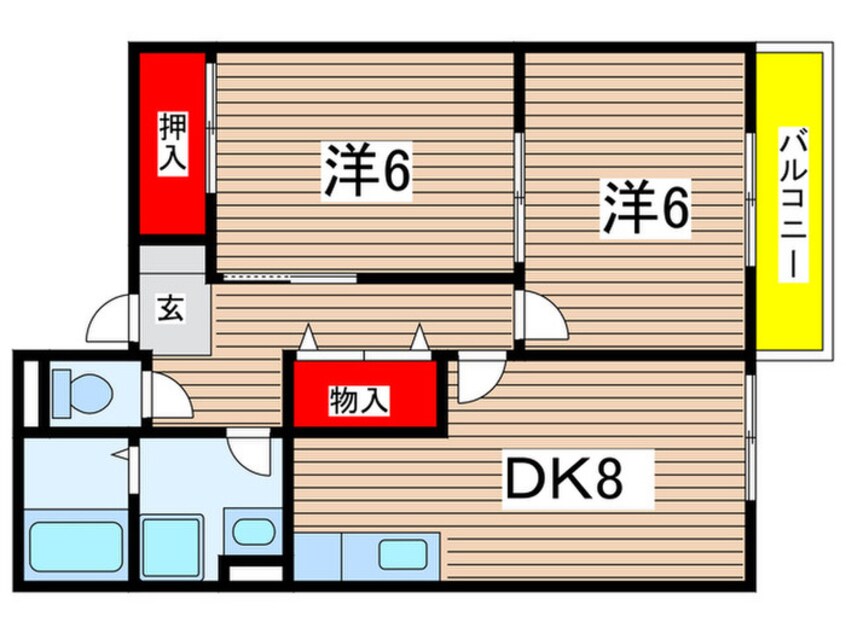 間取図 アメニティ－