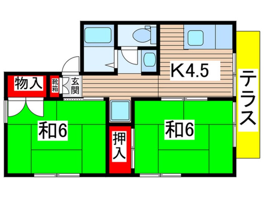 間取図 グレイス松井