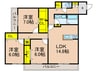 仮）枚方市楠葉朝日町新築 3LDKの間取り