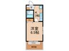 アリ－テ六甲 1Kの間取り