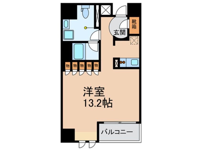 間取図 プライムアーバン堺筋本町