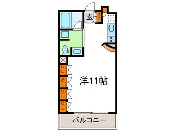 間取図 プライムアーバン堺筋本町