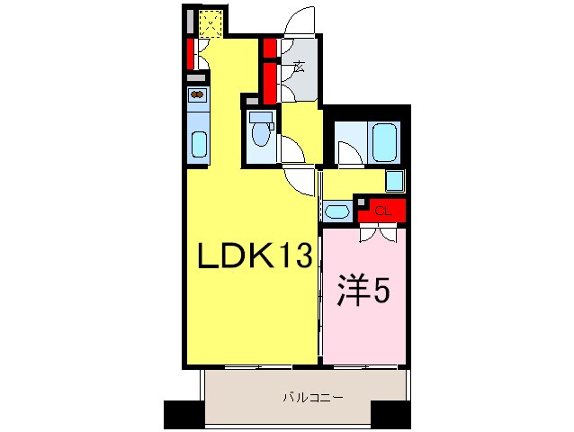 間取り図 プライムアーバン堺筋本町