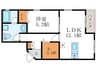 ｳﾞｨﾝﾃｰｼﾞﾏﾝｼｮﾝﾘｭｰﾌﾞ二条 1LDK+Sの間取り
