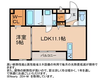 間取図 メルヴェイユ　ソレイユ