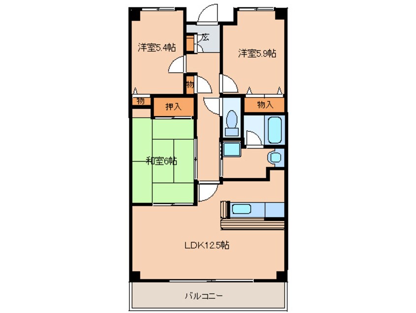 間取図 エス・クレスト