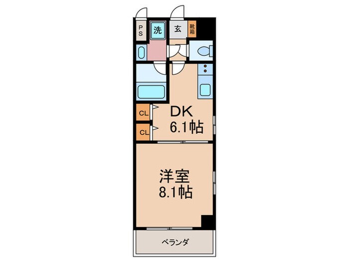 間取り図 サムティ京都御池(705)