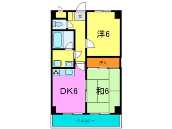 間取図 メゾン・ド・芦屋ウエスト
