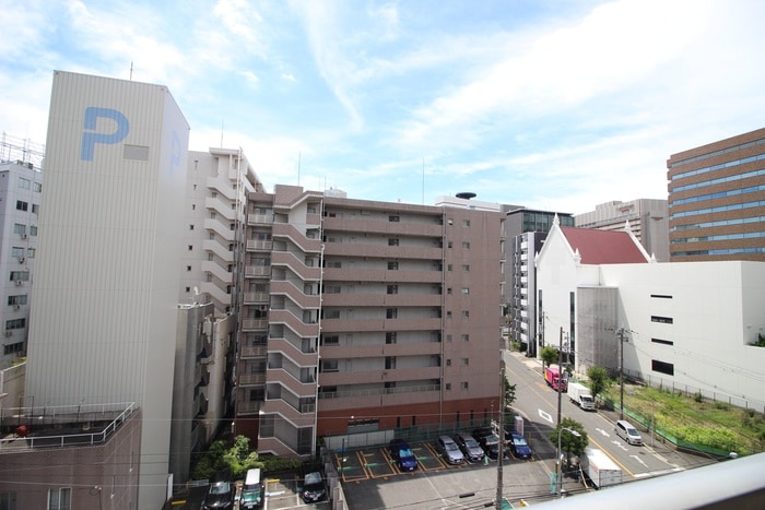室内からの展望 ベルグランデ新大阪