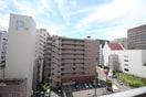 室内からの展望 ベルグランデ新大阪