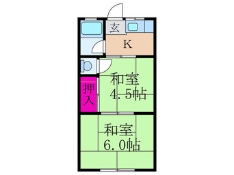 間取図 すみれ文化