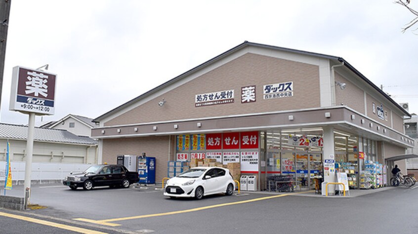 ダックス洛西店(ドラッグストア)まで650m タチバナ