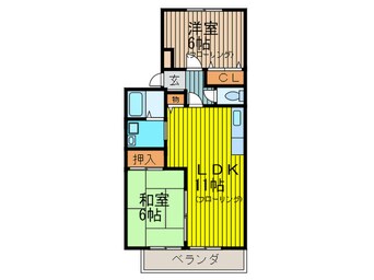 間取図 ステ－ブル八番