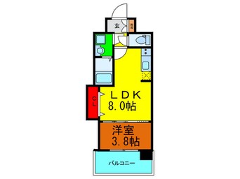 間取図 シェリロ香里園