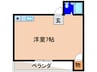 ロイヤルハイツ高石 1Rの間取り