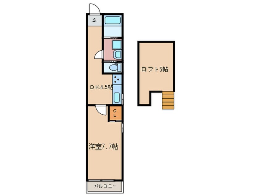 間取図 トレフルメゾン出町柳