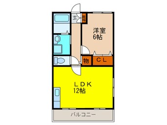 間取図 プリメーロ花屋敷