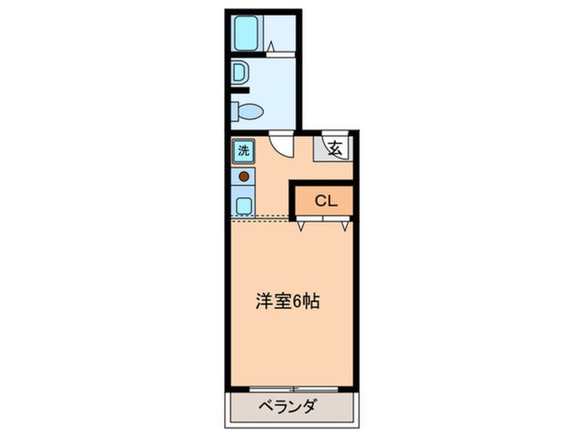 間取図 サウスビレッジ