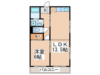 間取図 サウスビレッジ