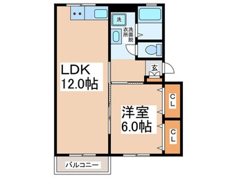 間取図 メゾンはまなす