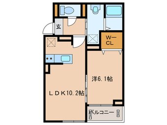 間取図 ウィステリアⅢ