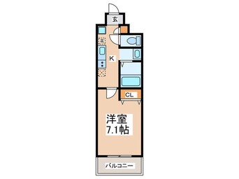 間取図 ラ・フォンテ難波南