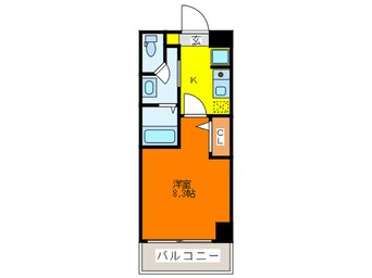 間取図 グランドステージ大阪城北