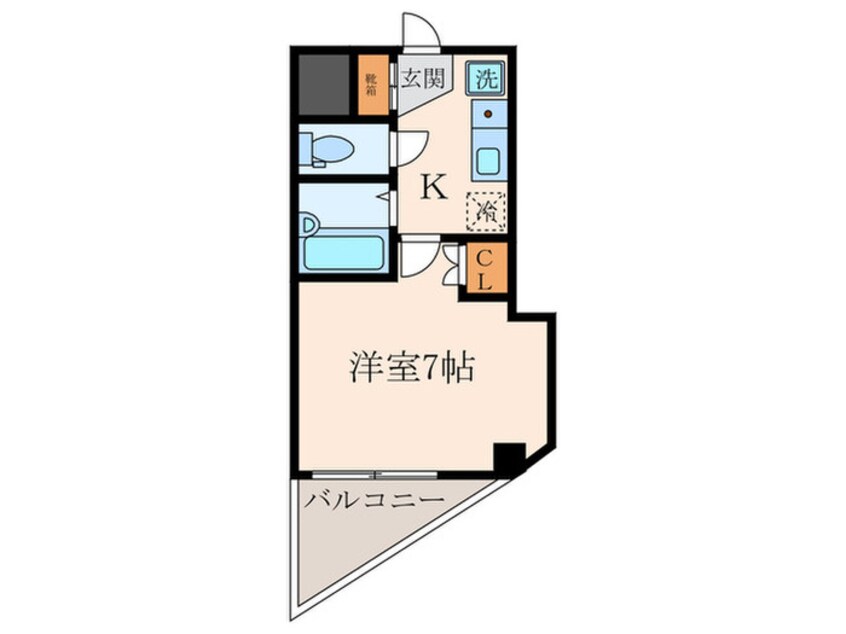 間取図 ドミール・カクタス尼崎