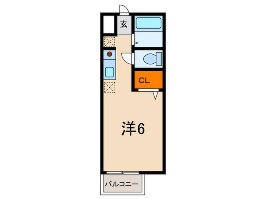 間取図 学園カリス