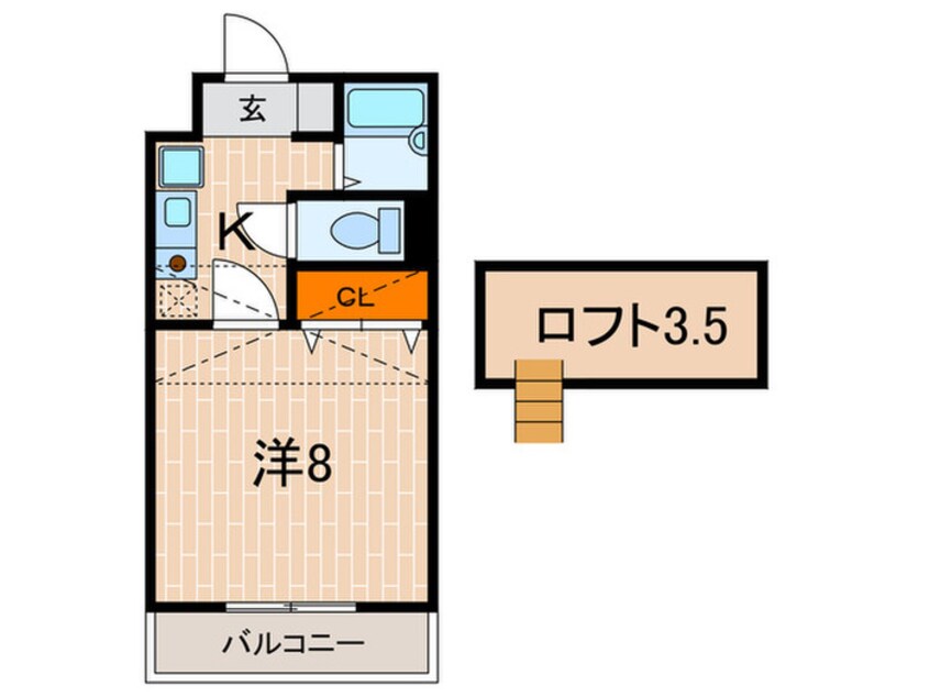 間取図 ル－エン大町