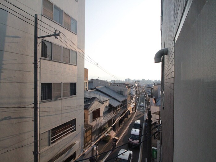 室内からの展望 京峰ビル