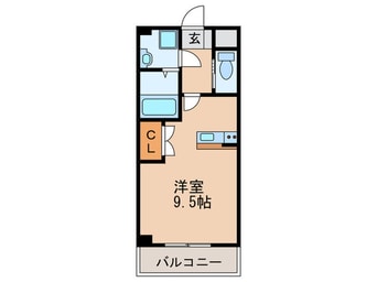 間取図 サンライフ北田辺