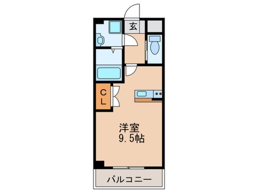 間取図 サンライフ北田辺