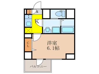 間取図 S-RESIDENCE新大阪Rish