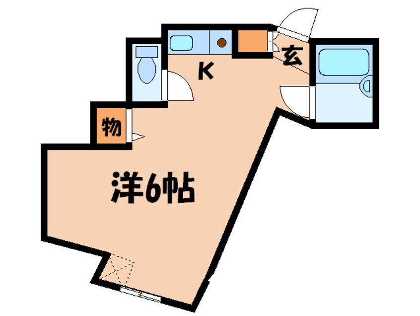 間取図 アミニティ白川