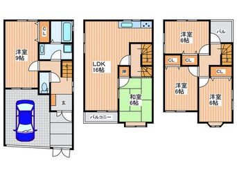 間取図 須賀3丁目戸建