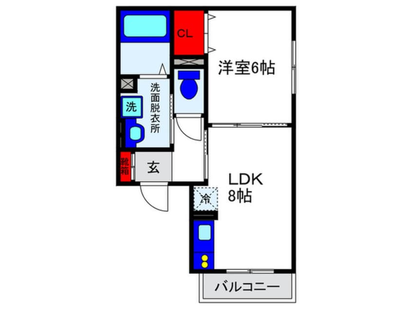間取図 ＭｉｒａＢｅｌｌ
