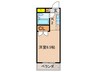 ジョイフル三山木 1Kの間取り