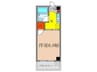 Osaka Parkland Inc. 1Kの間取り