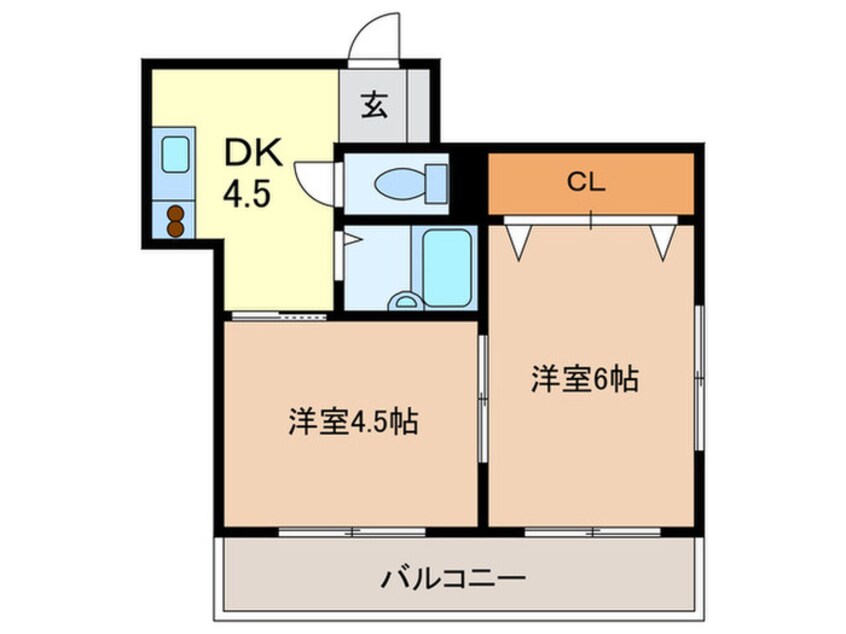 間取図 オ－ナ－ズマンション西明石