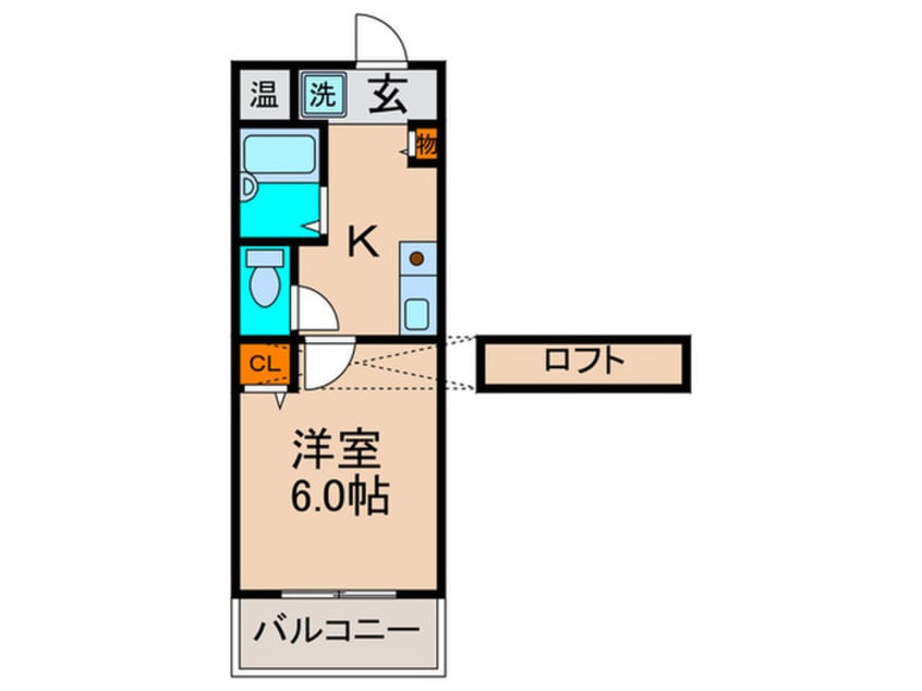 間取図 レジデンスヤマキ