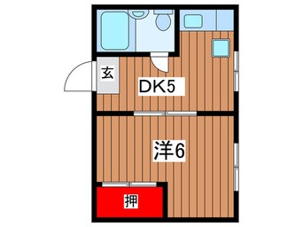 間取図 共栄マートハイツ