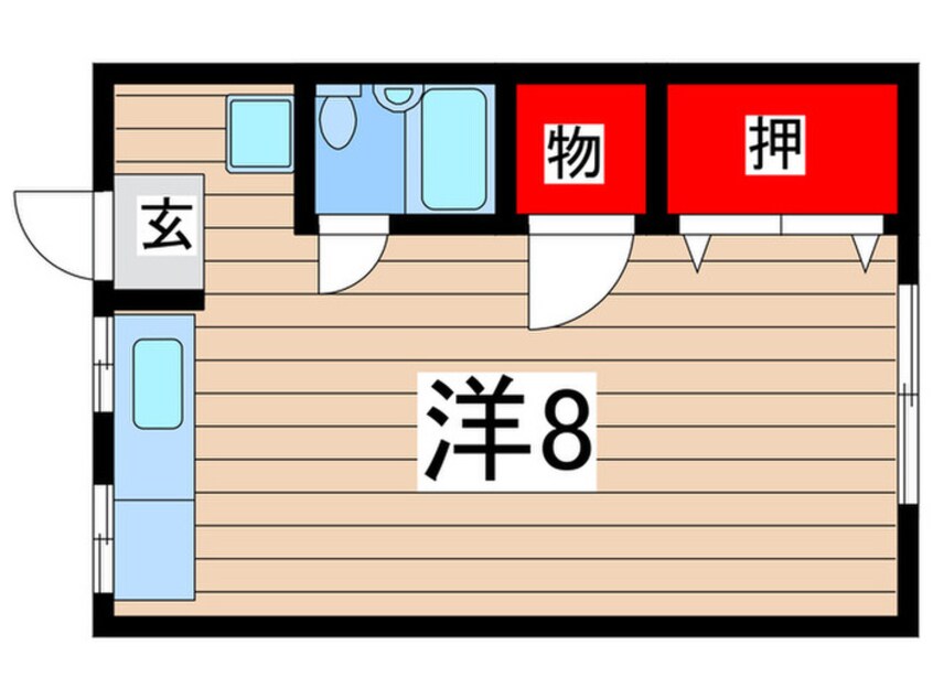 間取図 共栄マートハイツ